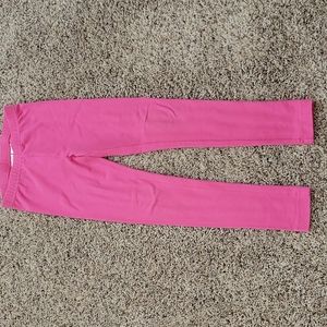 Hanna Andersson, size 120, pink leggings